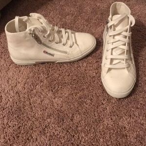 Brand new Superga high tops